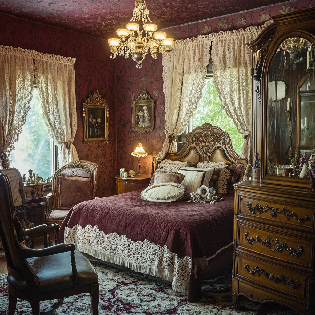 rustic farmhouse bedroom country 26