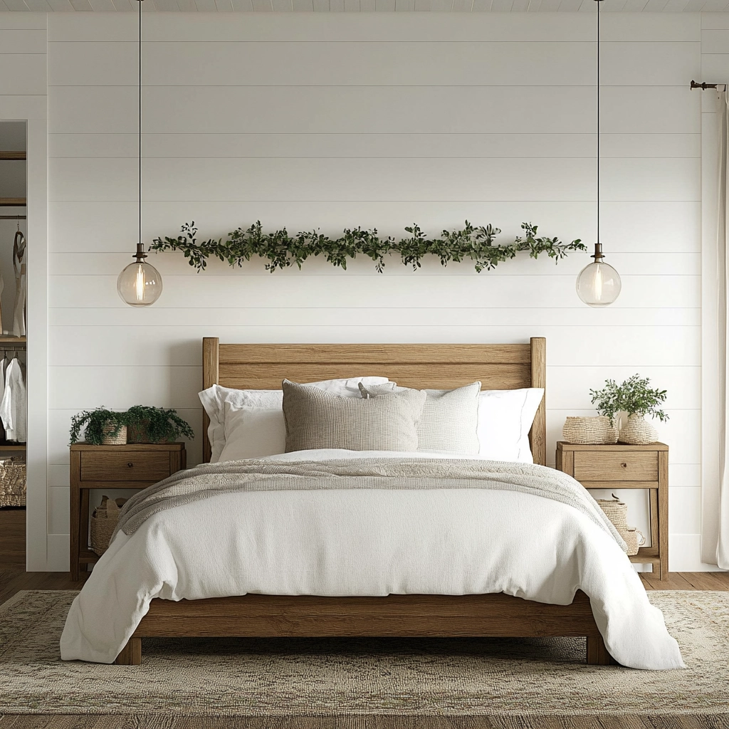 rustic farmhouse bedroom country 37