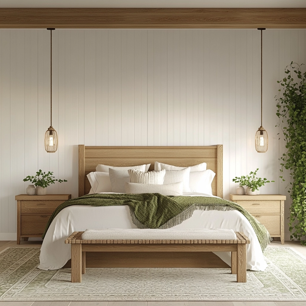 rustic farmhouse bedroom country 38
