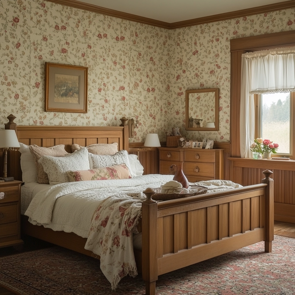 rustic farmhouse bedroom country 41