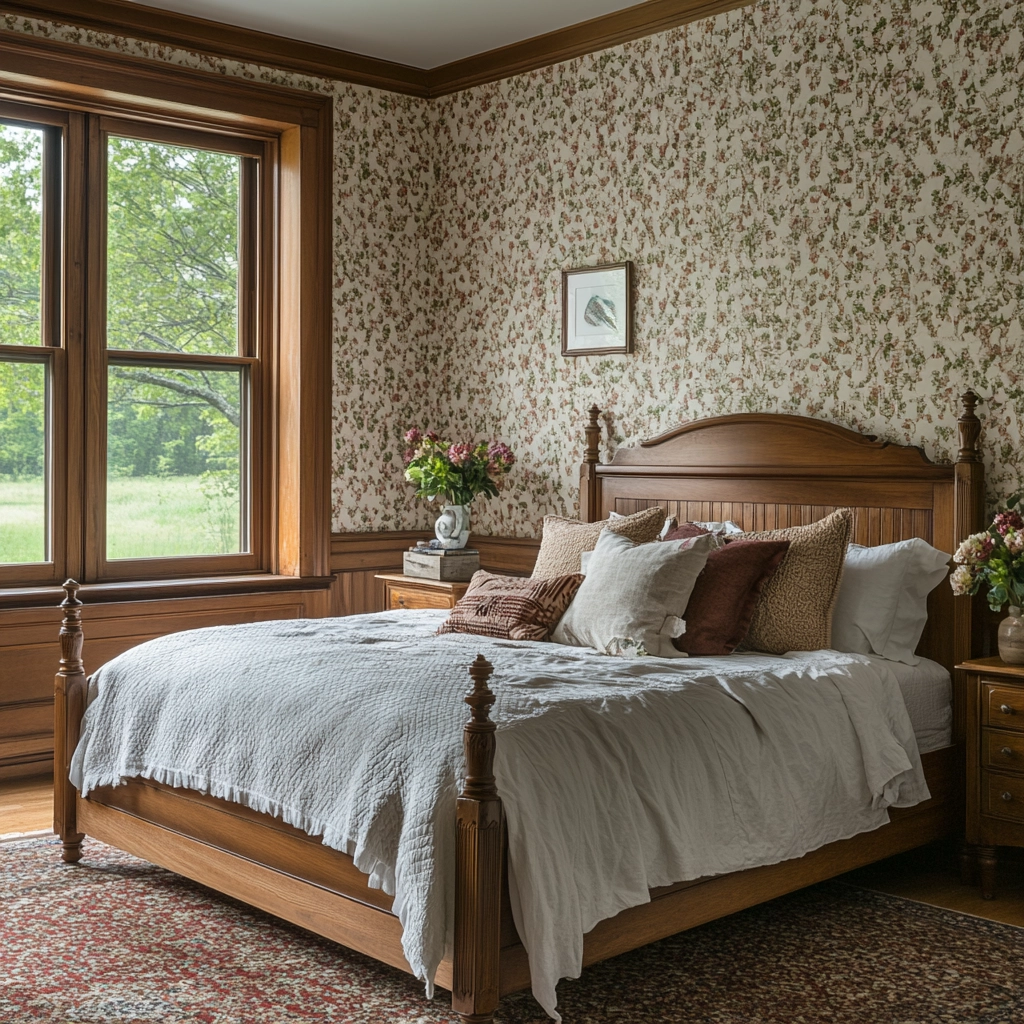 rustic farmhouse bedroom country 43