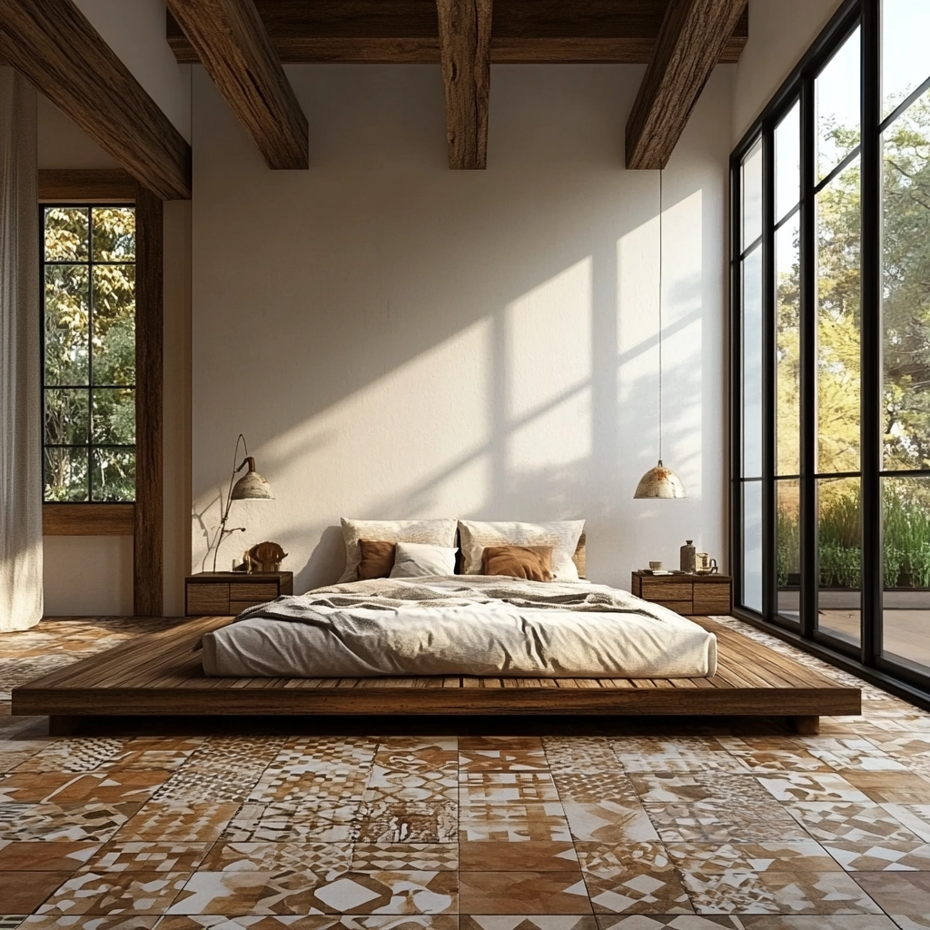 rustic farmhouse bedroom country 46
