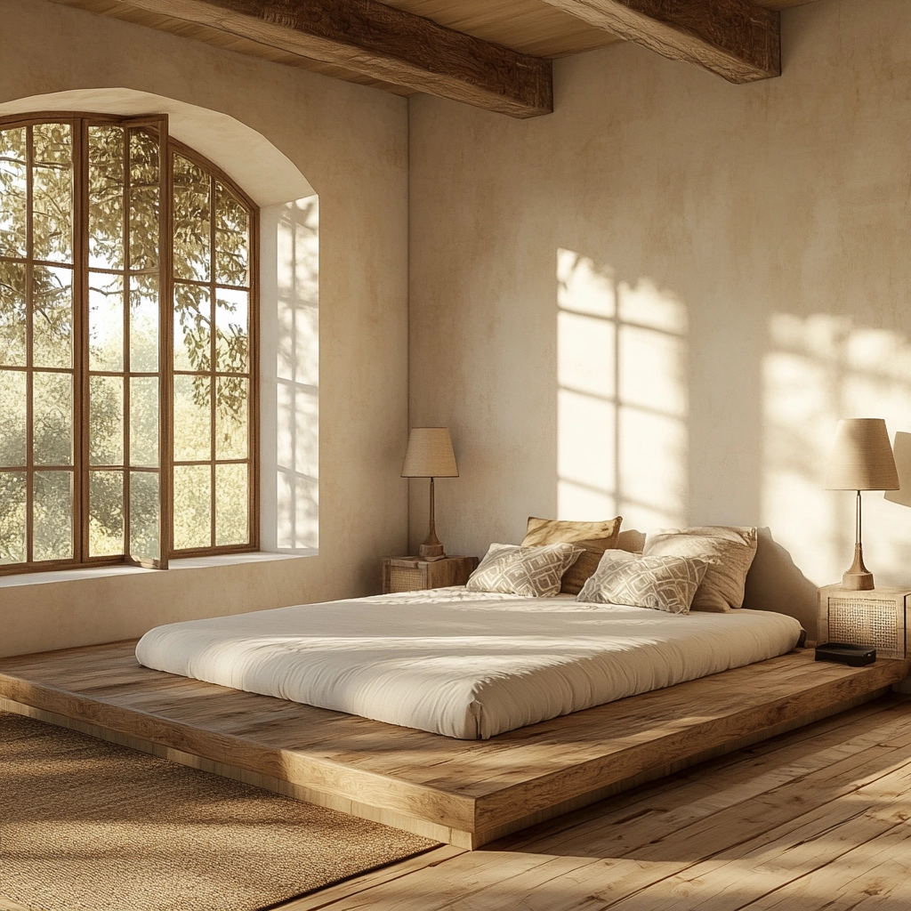 rustic farmhouse bedroom country 48