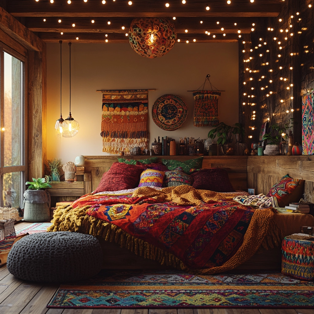 rustic farmhouse bedroom country 49