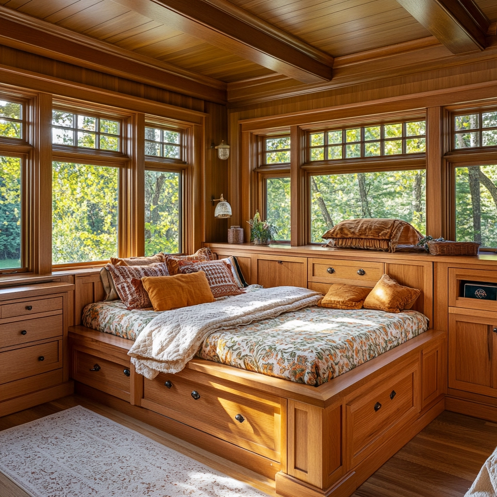 rustic farmhouse bedroom country 55
