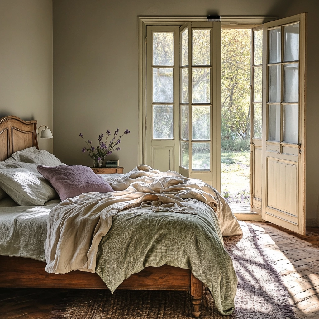 rustic farmhouse bedroom country 59
