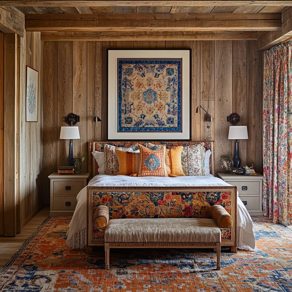 rustic farmhouse bedroom country 66