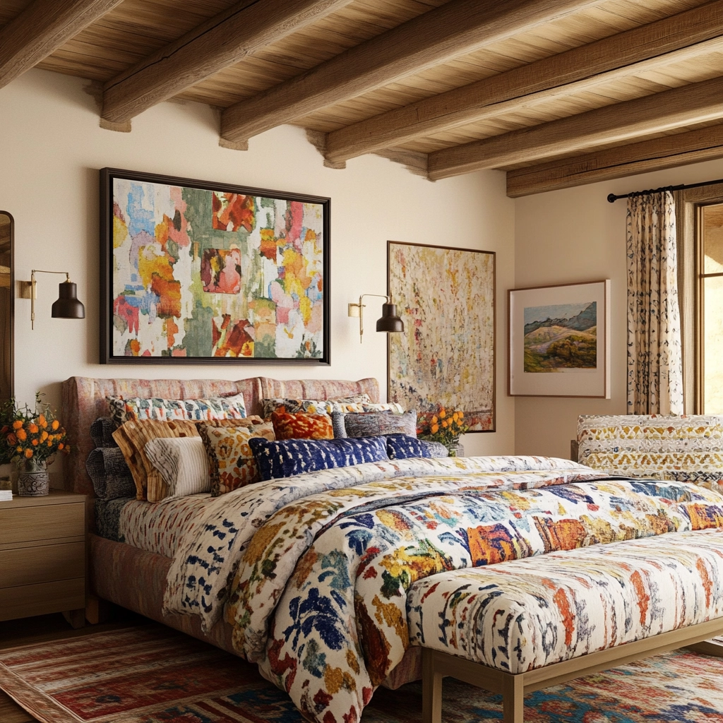 rustic farmhouse bedroom country 67