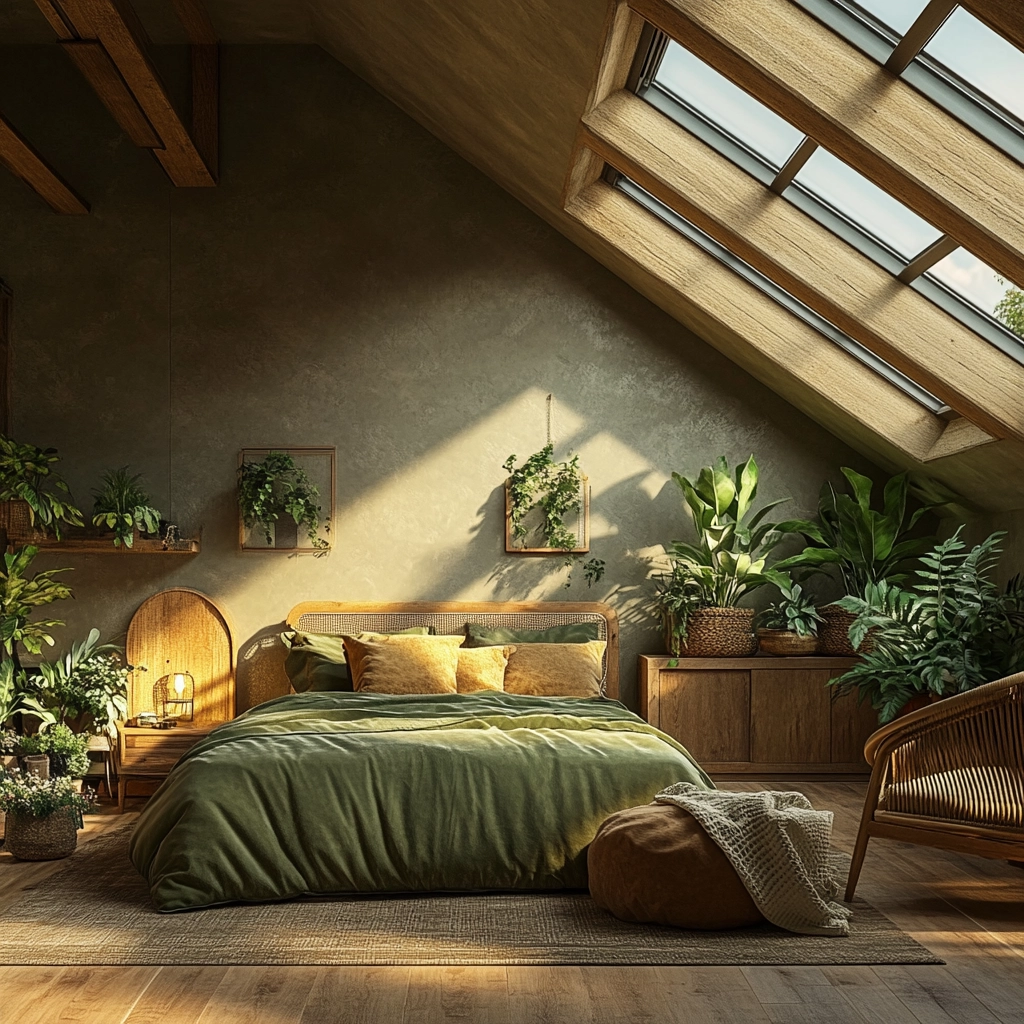 rustic farmhouse bedroom country 77