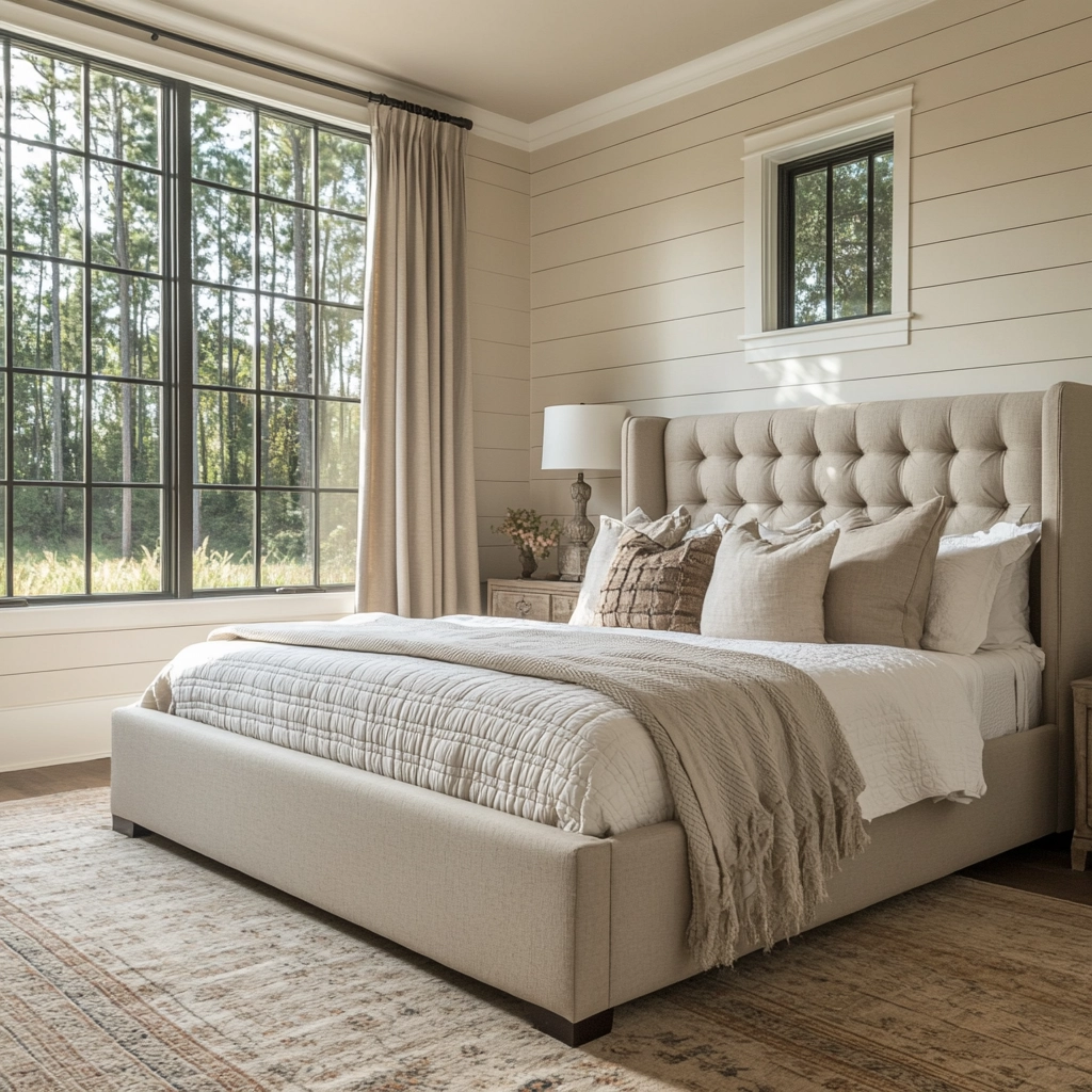 rustic farmhouse bedroom country 9