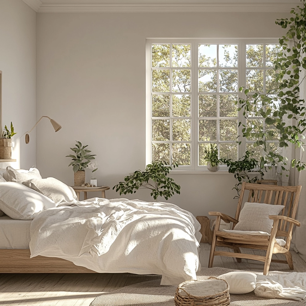 rustic farmhouse bedroom decor ideas 17