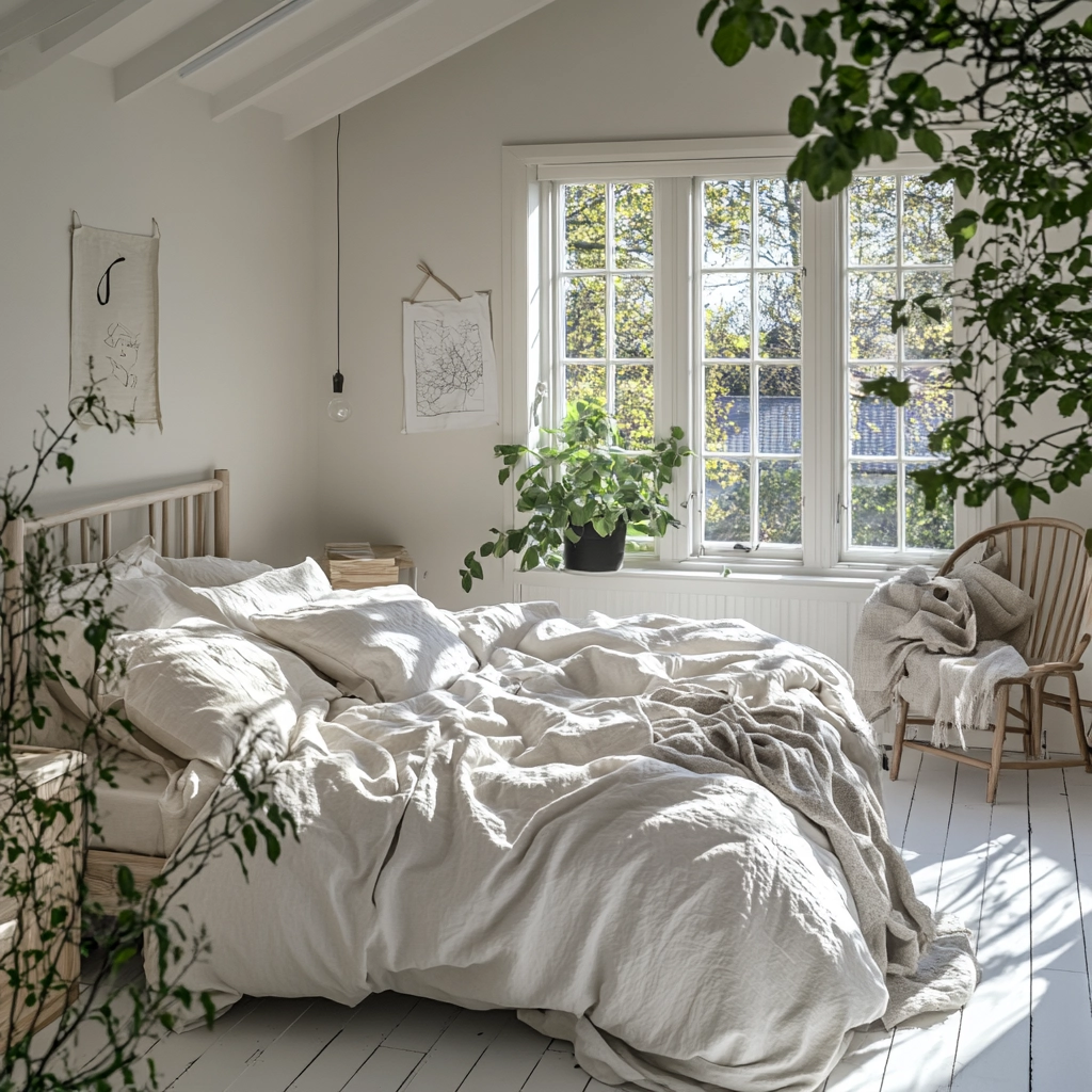 rustic farmhouse bedroom decor ideas 18