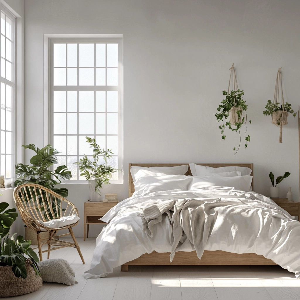 rustic farmhouse bedroom decor ideas 20