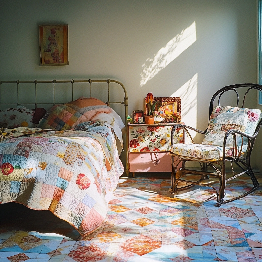 rustic farmhouse bedroom decor ideas 21