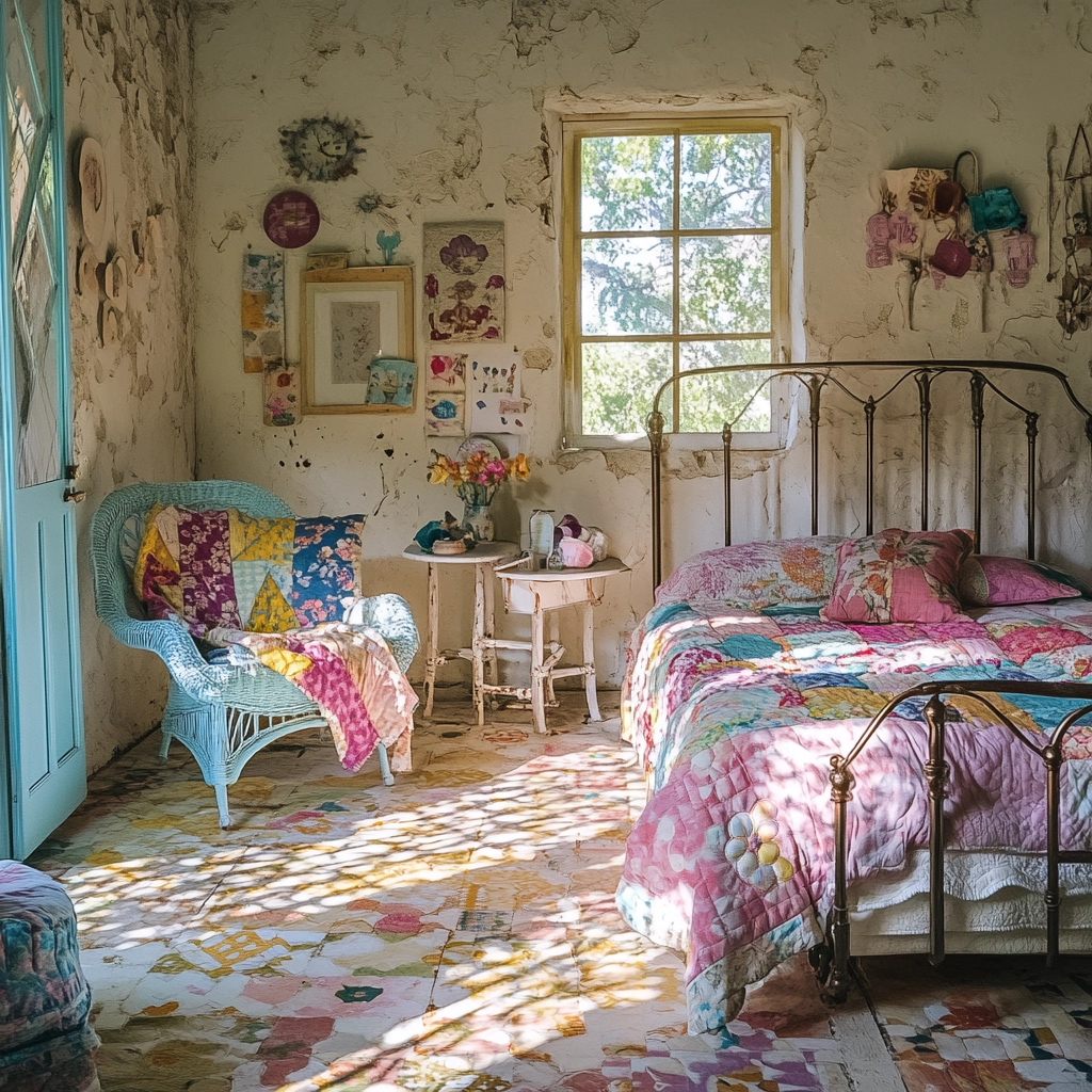 rustic farmhouse bedroom decor ideas 24