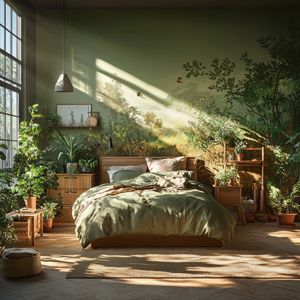 rustic farmhouse bedroom decor ideas 29