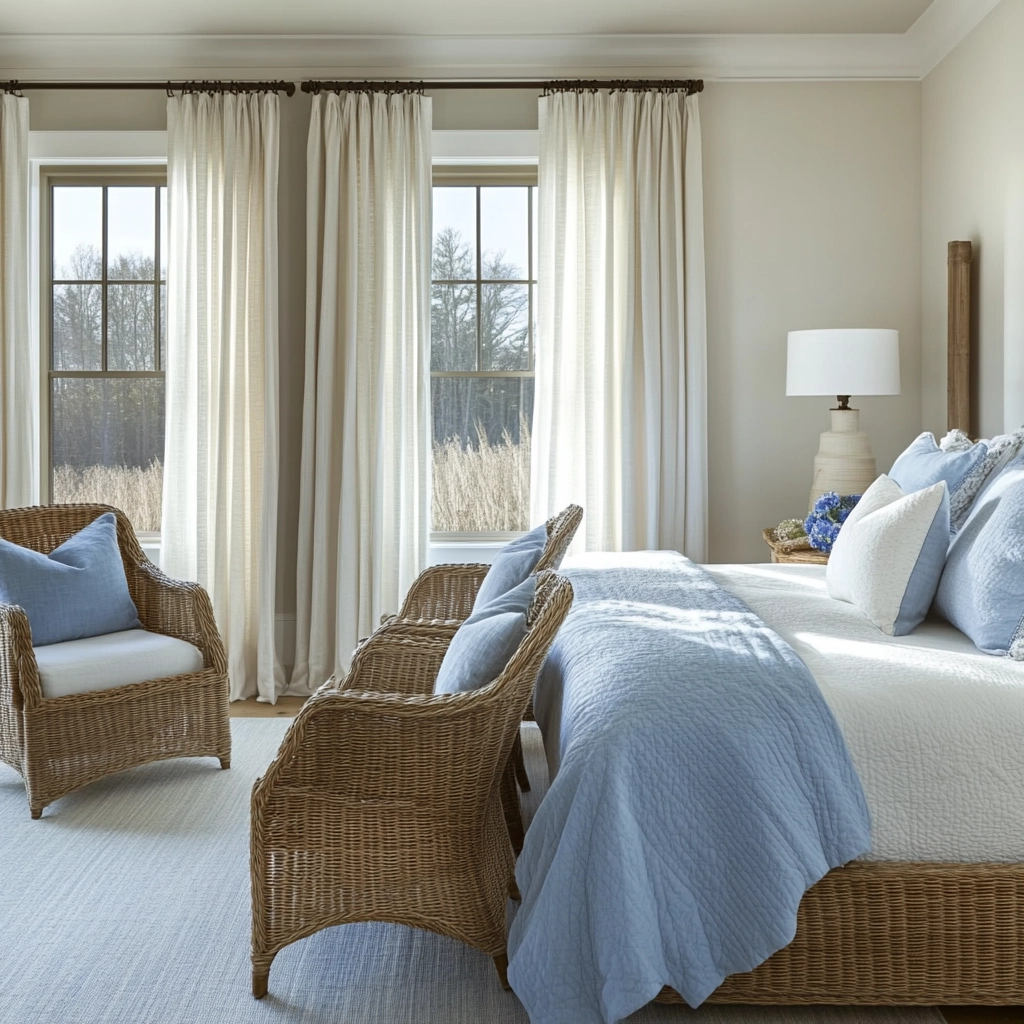 rustic farmhouse bedroom decor ideas 42