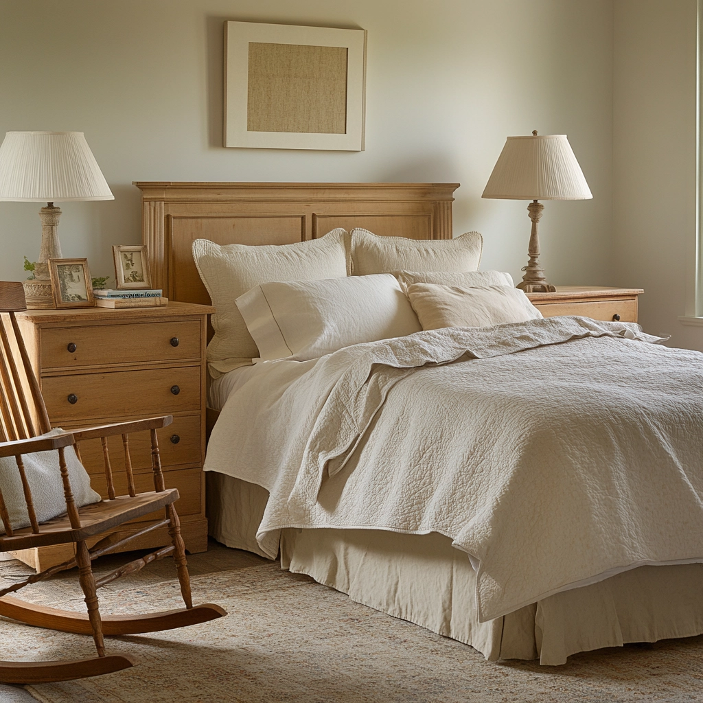 rustic farmhouse bedroom decor ideas 5