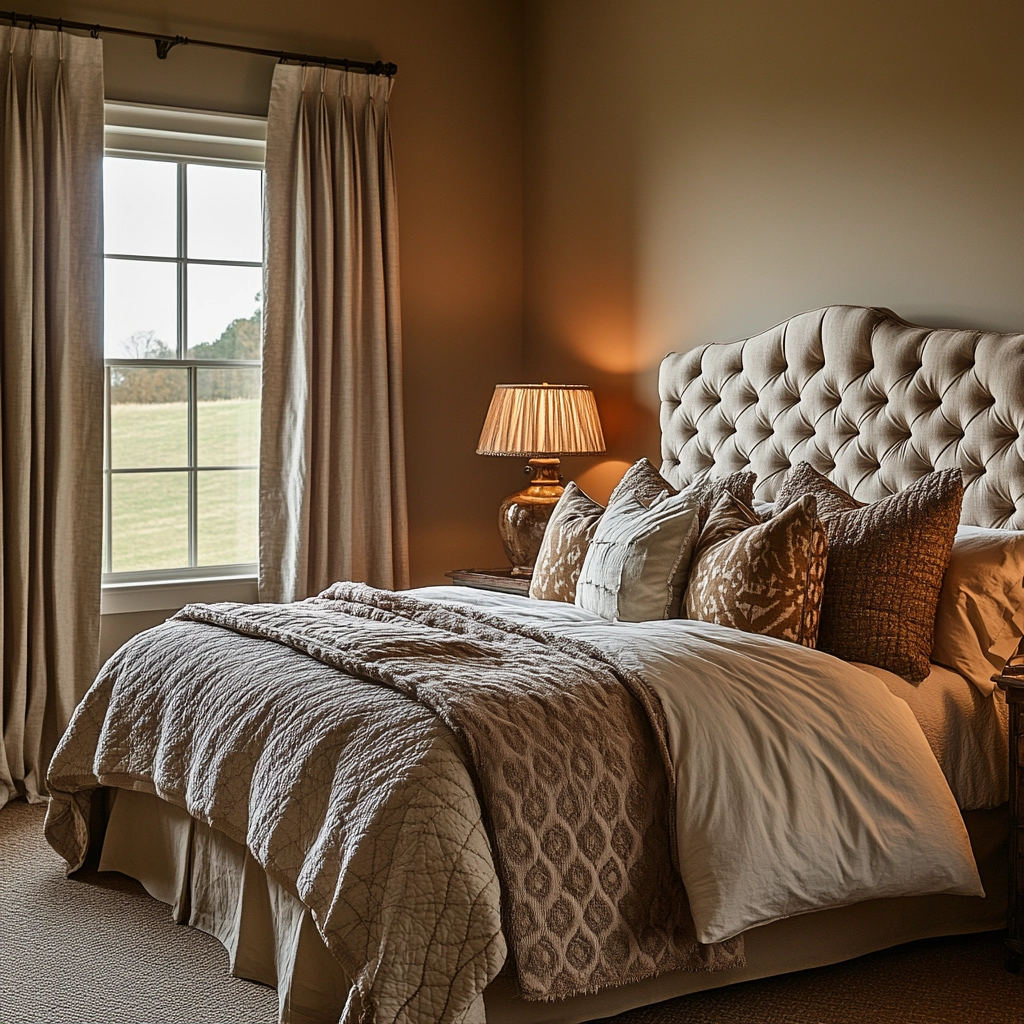 rustic farmhouse bedroom decor ideas 50