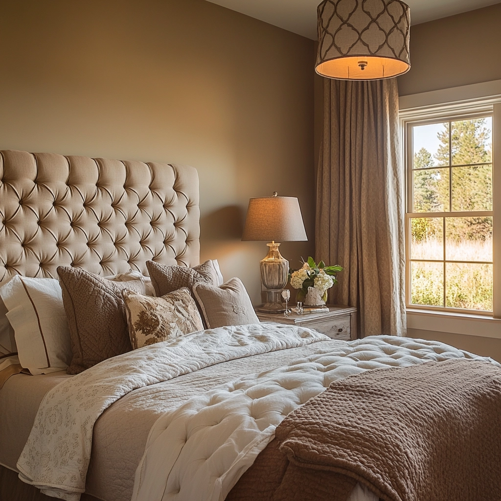 rustic farmhouse bedroom decor ideas 52