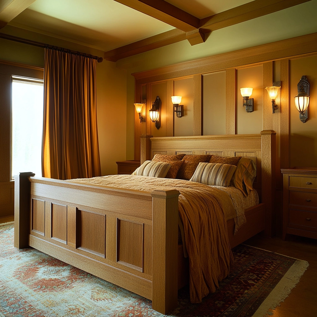 rustic farmhouse bedroom decor ideas 54
