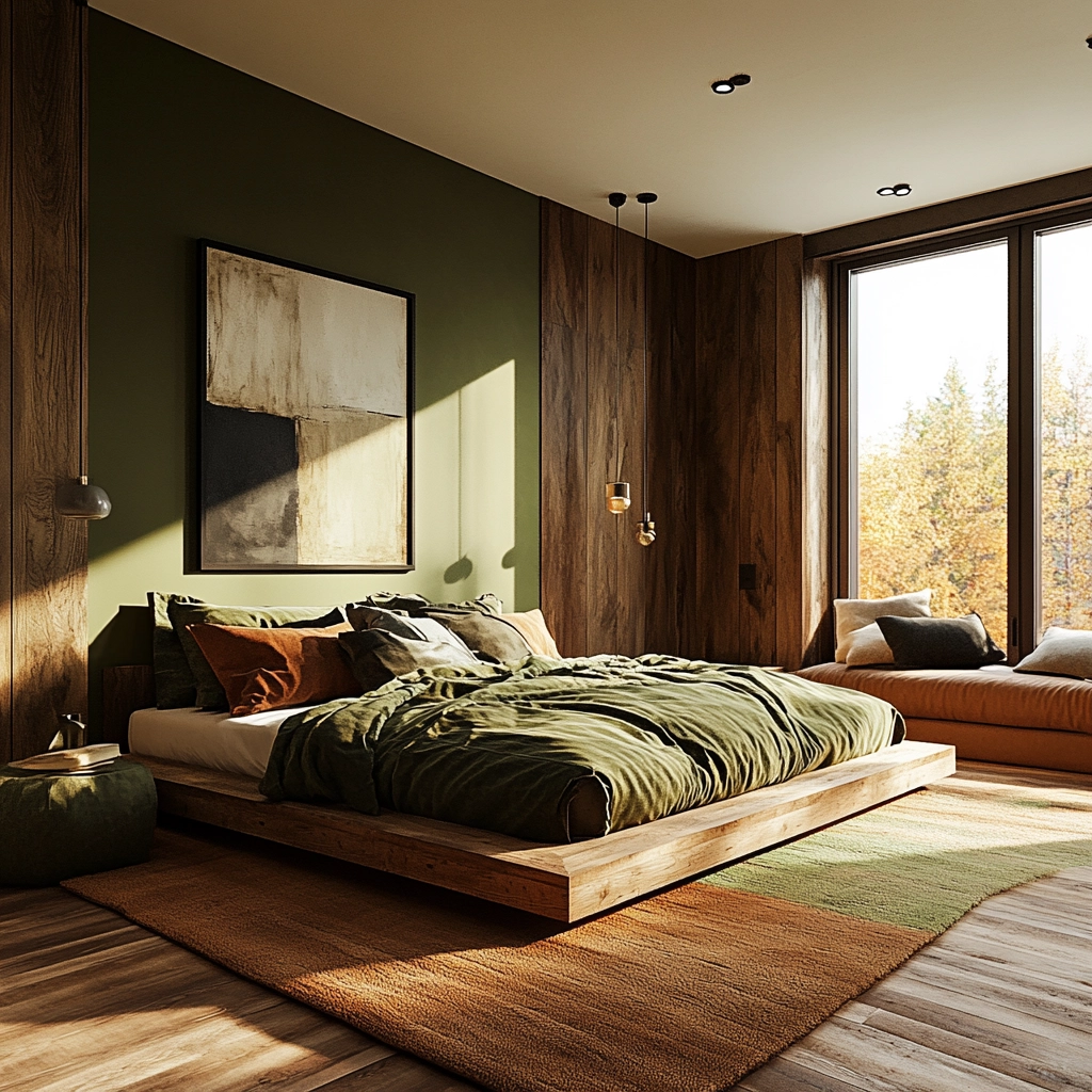 rustic farmhouse bedroom decor ideas 61