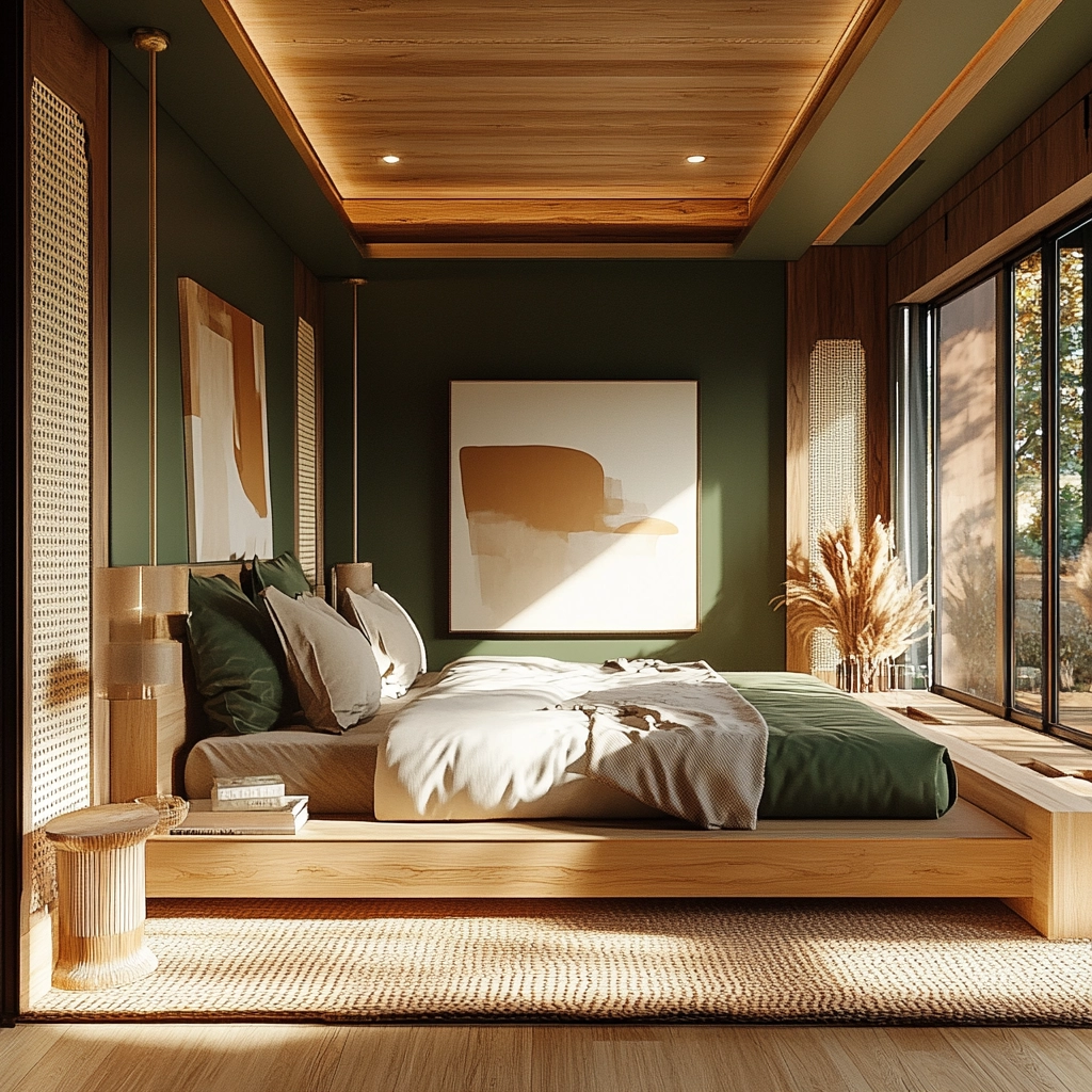 rustic farmhouse bedroom decor ideas 64