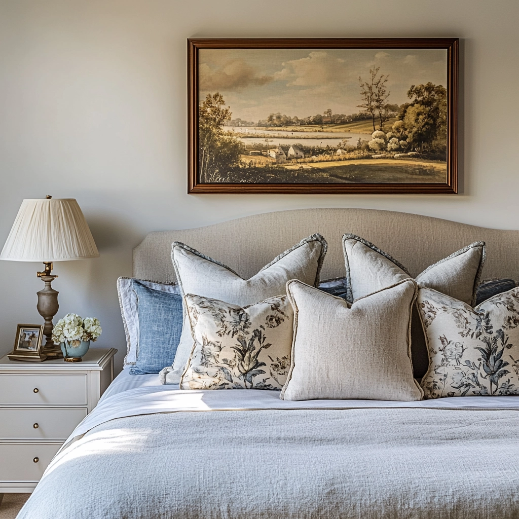 rustic farmhouse bedroom decor ideas 65