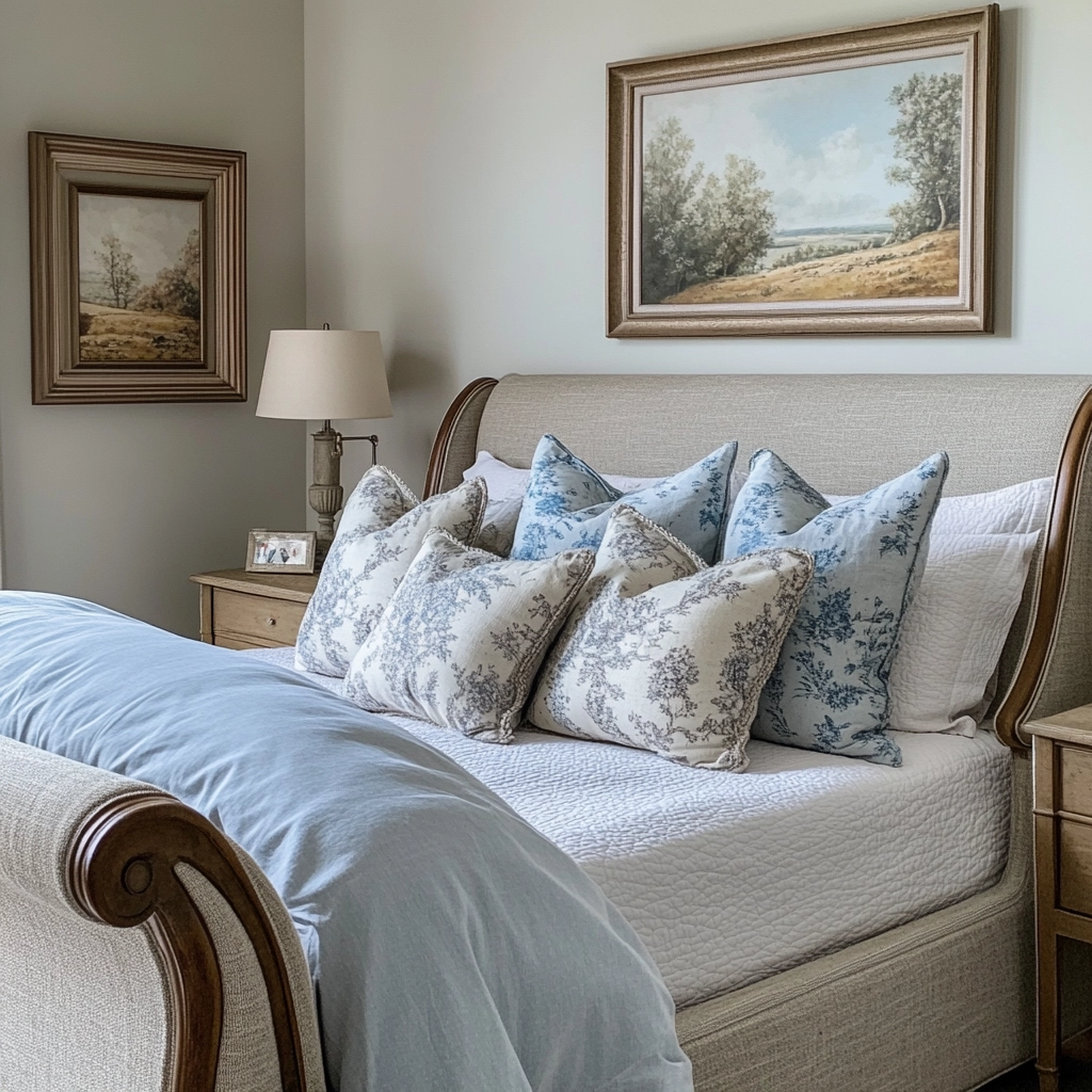 rustic farmhouse bedroom decor ideas 67