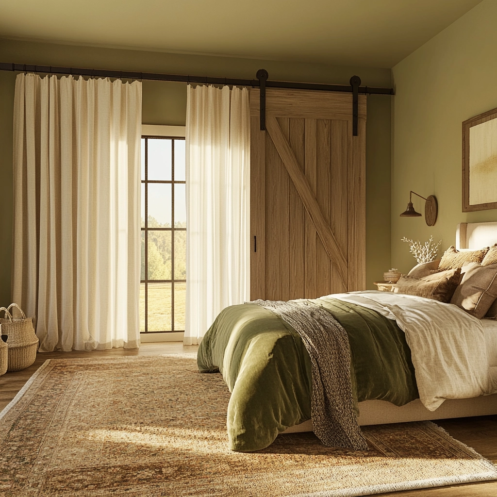 rustic farmhouse bedroom decor ideas 9
