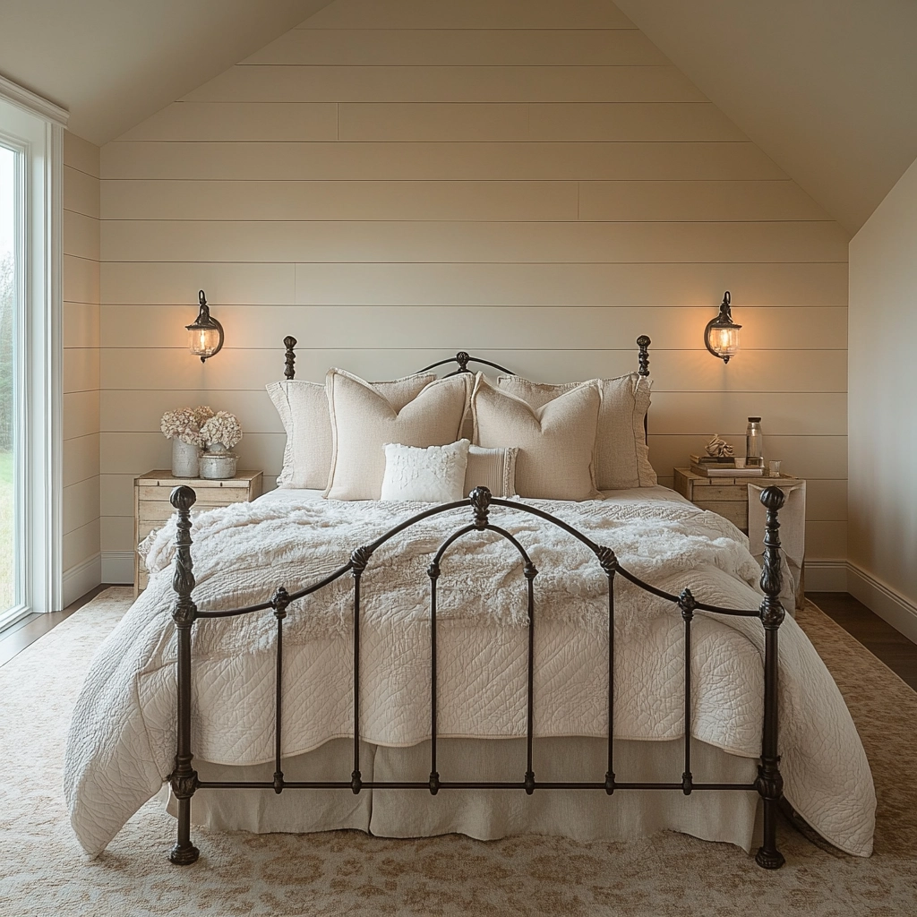 rustic farmhouse bedroom ideas 11