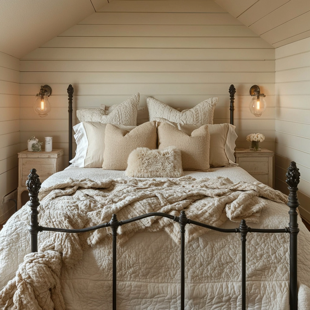 rustic farmhouse bedroom ideas 12