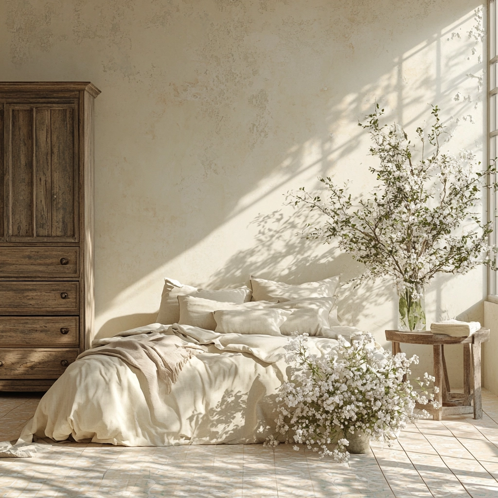 rustic farmhouse bedroom ideas 14