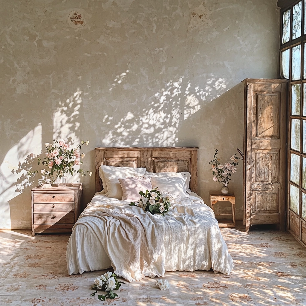 rustic farmhouse bedroom ideas 15