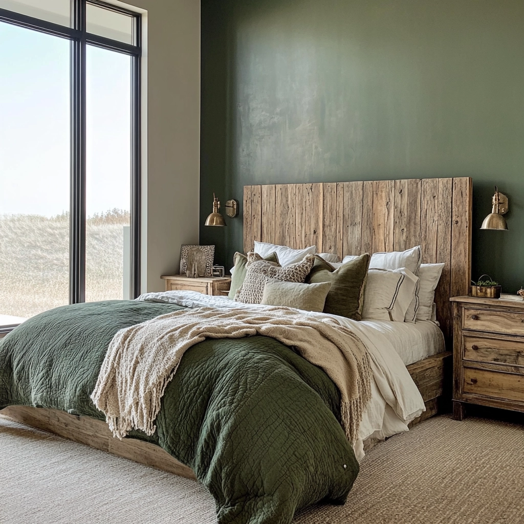 rustic farmhouse bedroom ideas 17