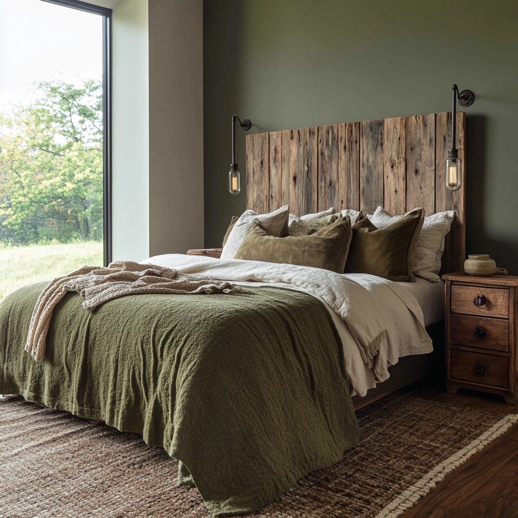 rustic farmhouse bedroom ideas 19