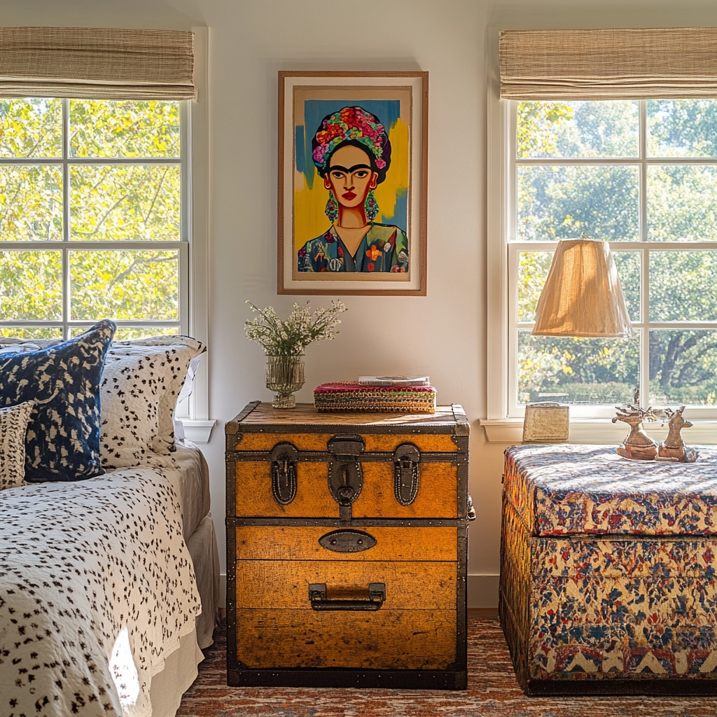 rustic farmhouse bedroom ideas 25