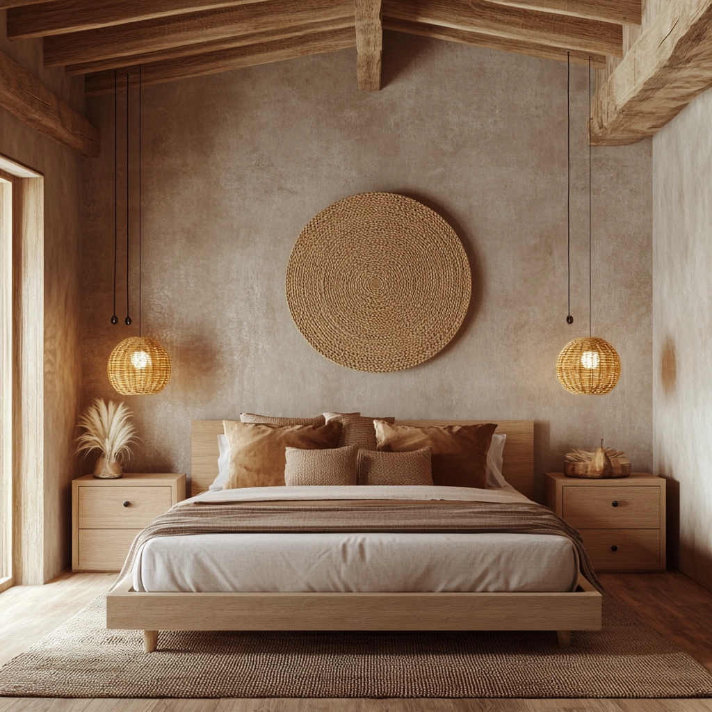 rustic farmhouse bedroom ideas 38