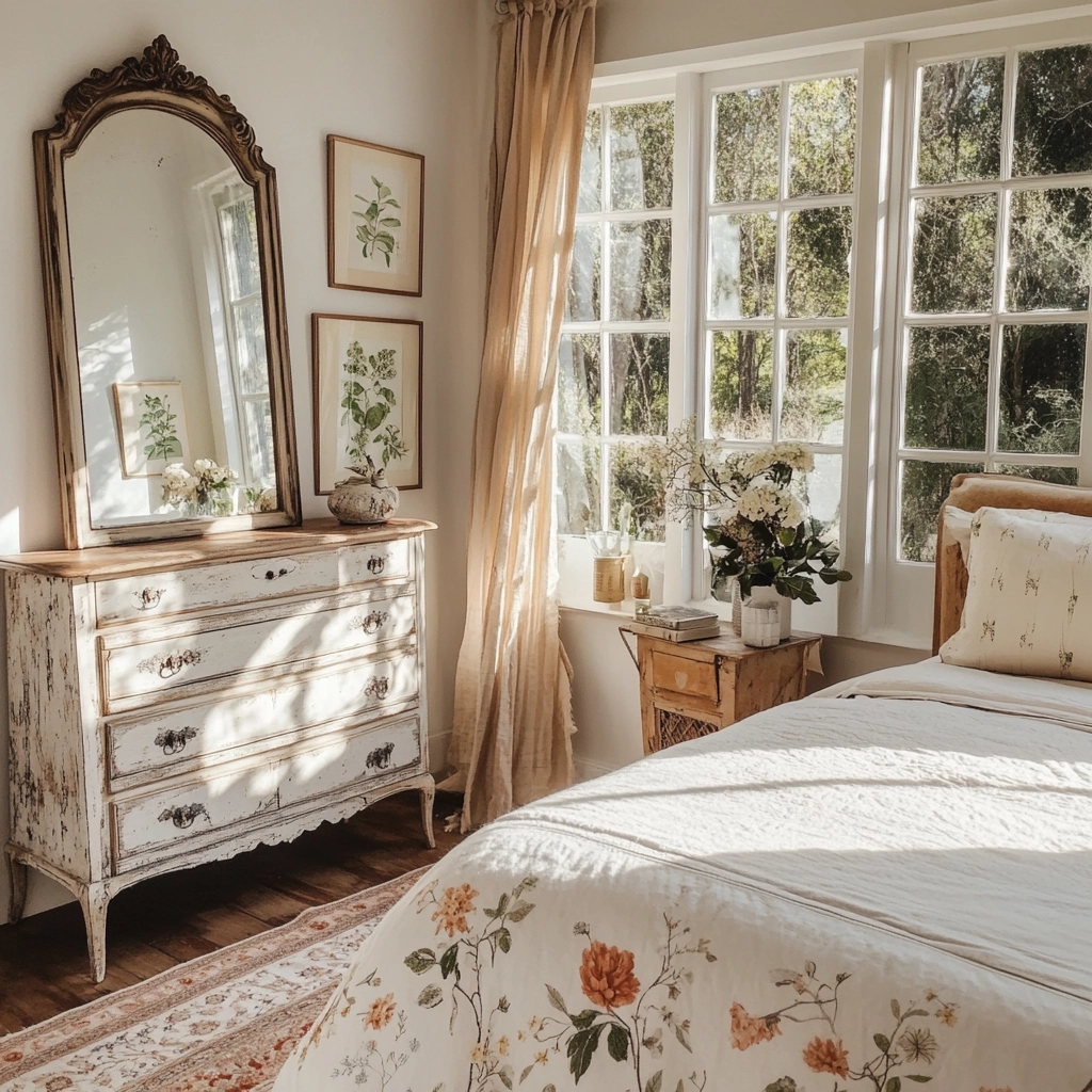 rustic farmhouse bedroom ideas 41