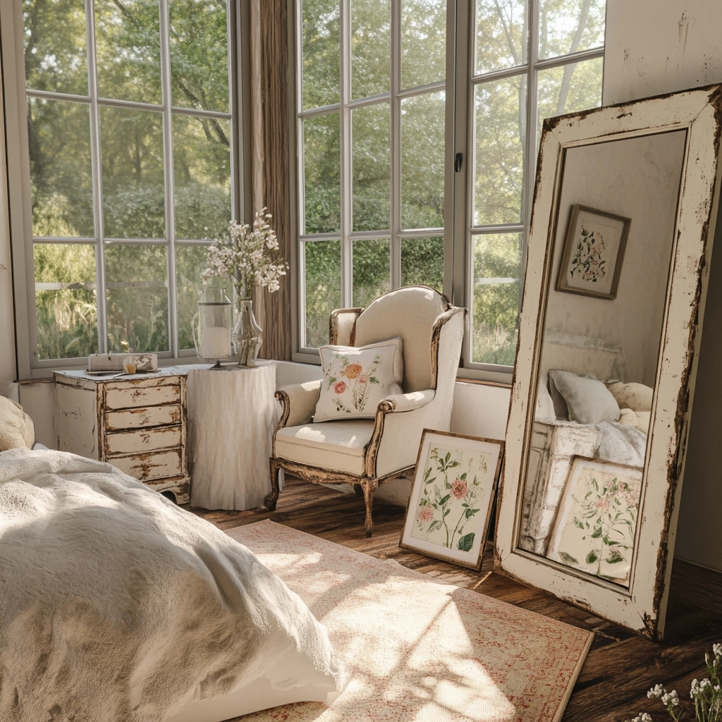 rustic farmhouse bedroom ideas 42