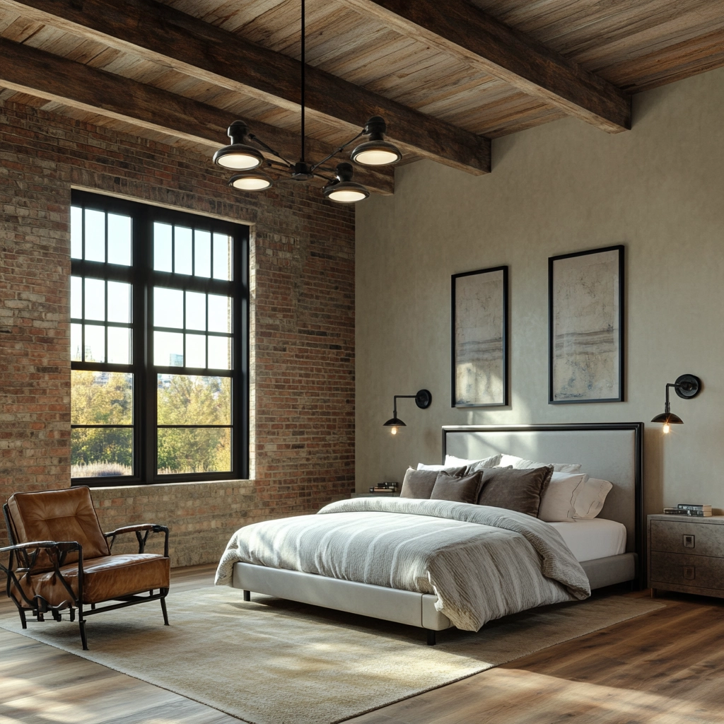 rustic farmhouse bedroom ideas 49
