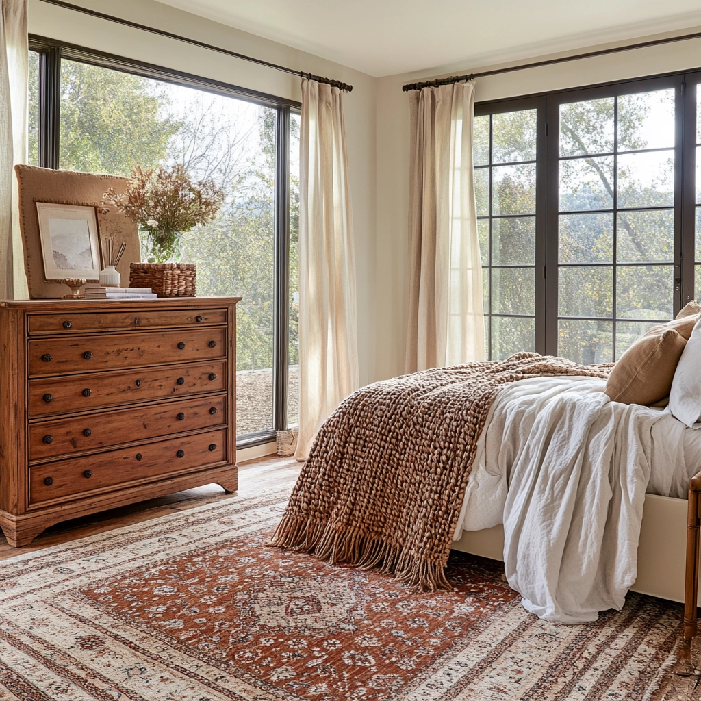 rustic farmhouse bedroom ideas 5