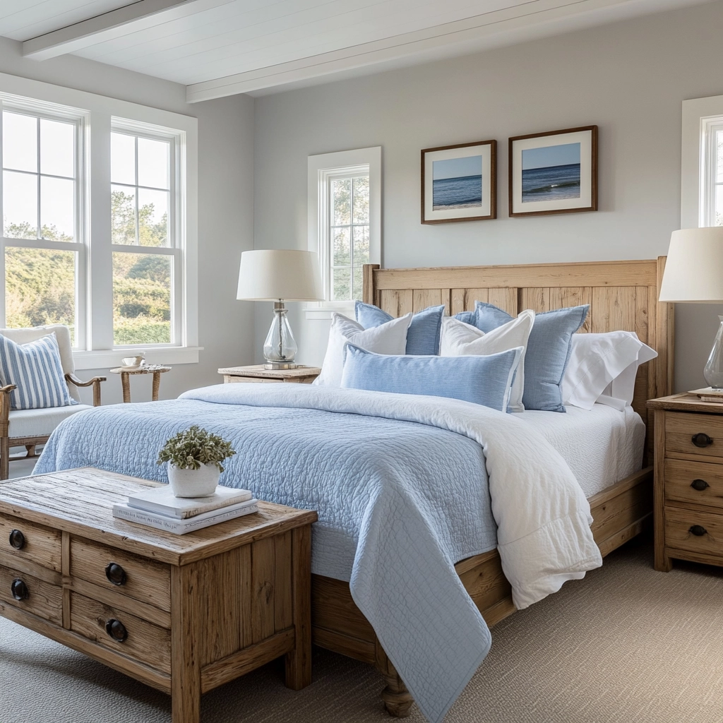 rustic farmhouse bedroom ideas 53