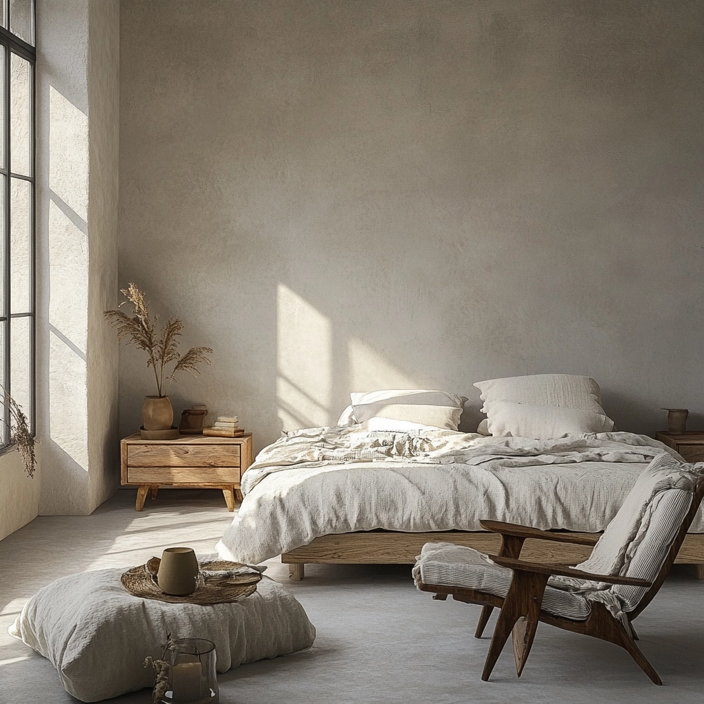 rustic farmhouse bedroom ideas 58