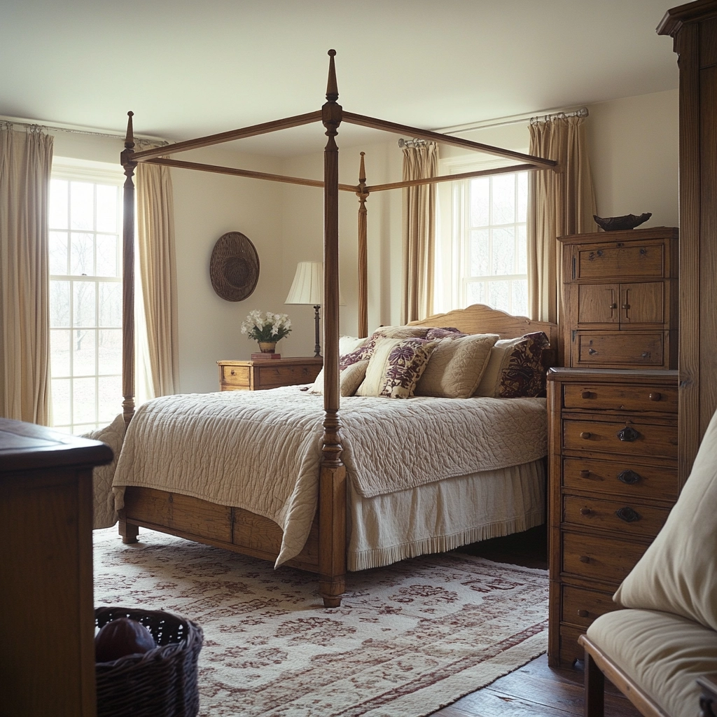 rustic farmhouse bedroom ideas 66
