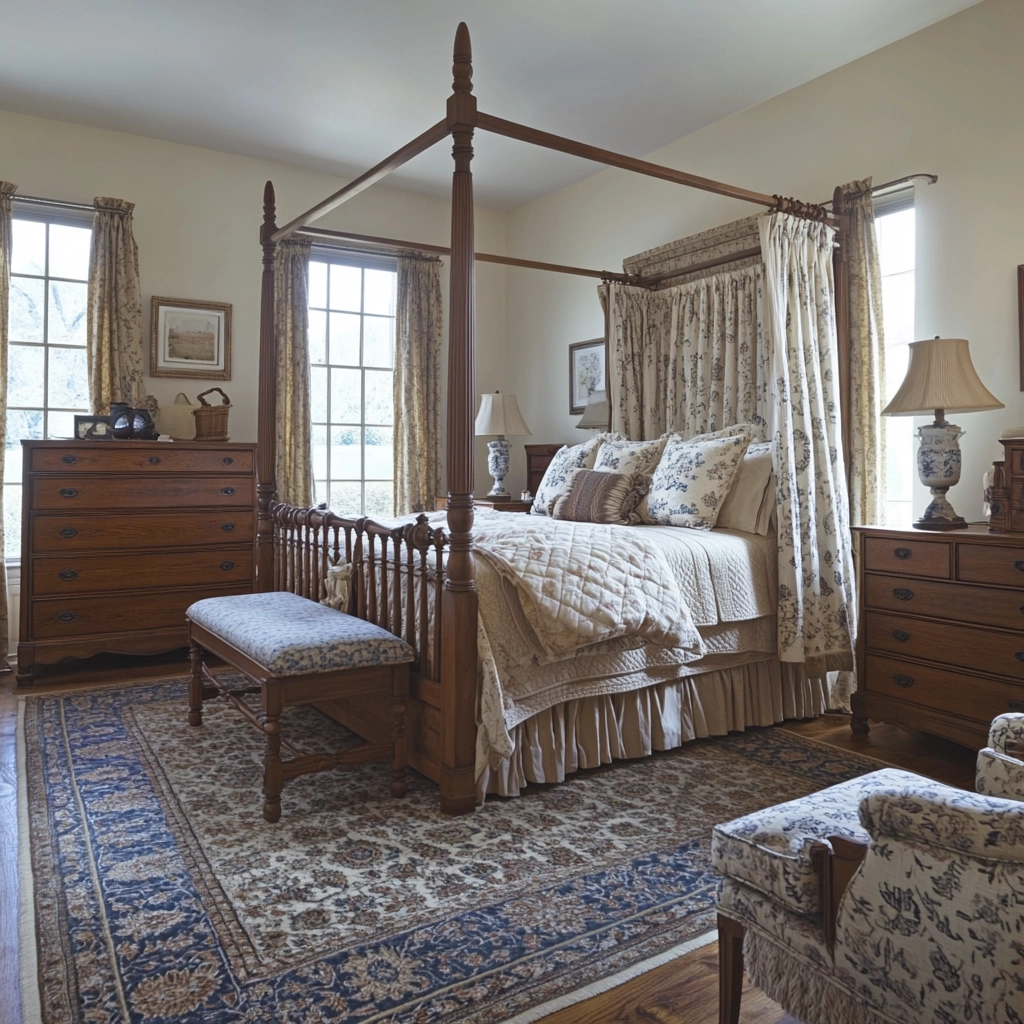 rustic farmhouse bedroom ideas 68