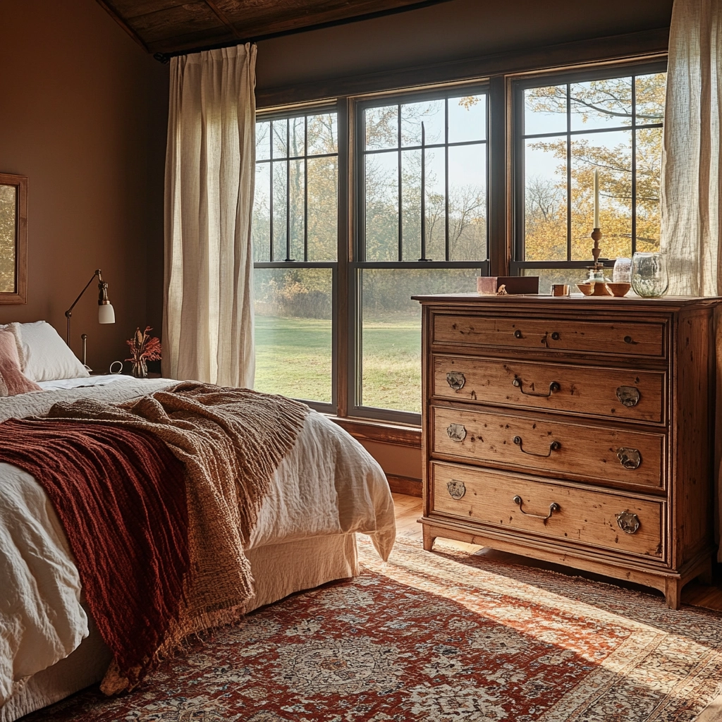 rustic farmhouse bedroom ideas 7