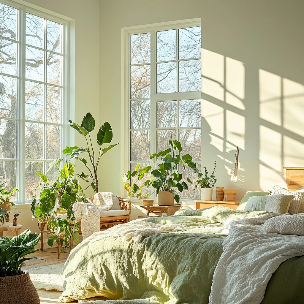 rustic farmhouse bedroom ideas 77