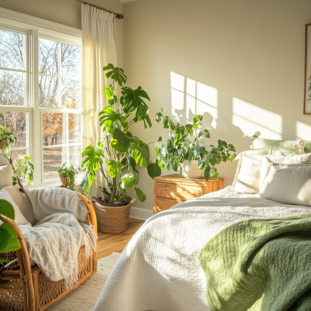 rustic farmhouse bedroom ideas 79