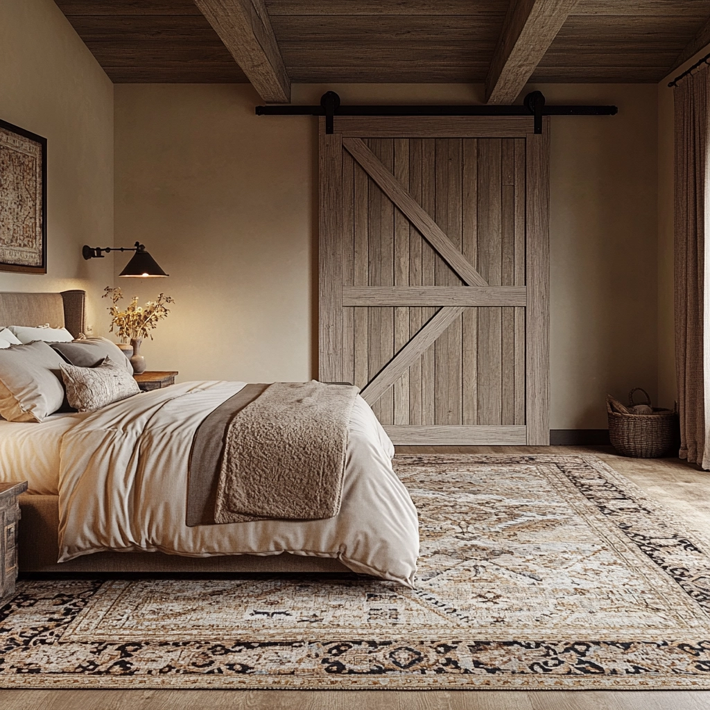 rustic farmhouse bedroom master suite 12
